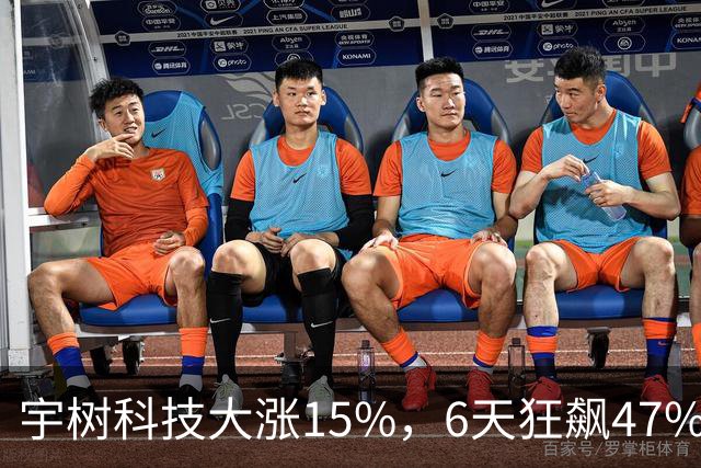 宇树科技大涨15%，6天狂飙47%